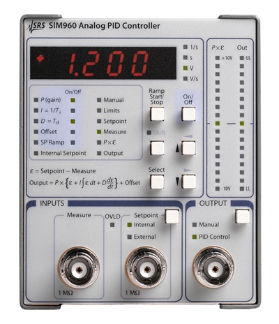 嘉兴SIM960 — 模拟 PID 控制器